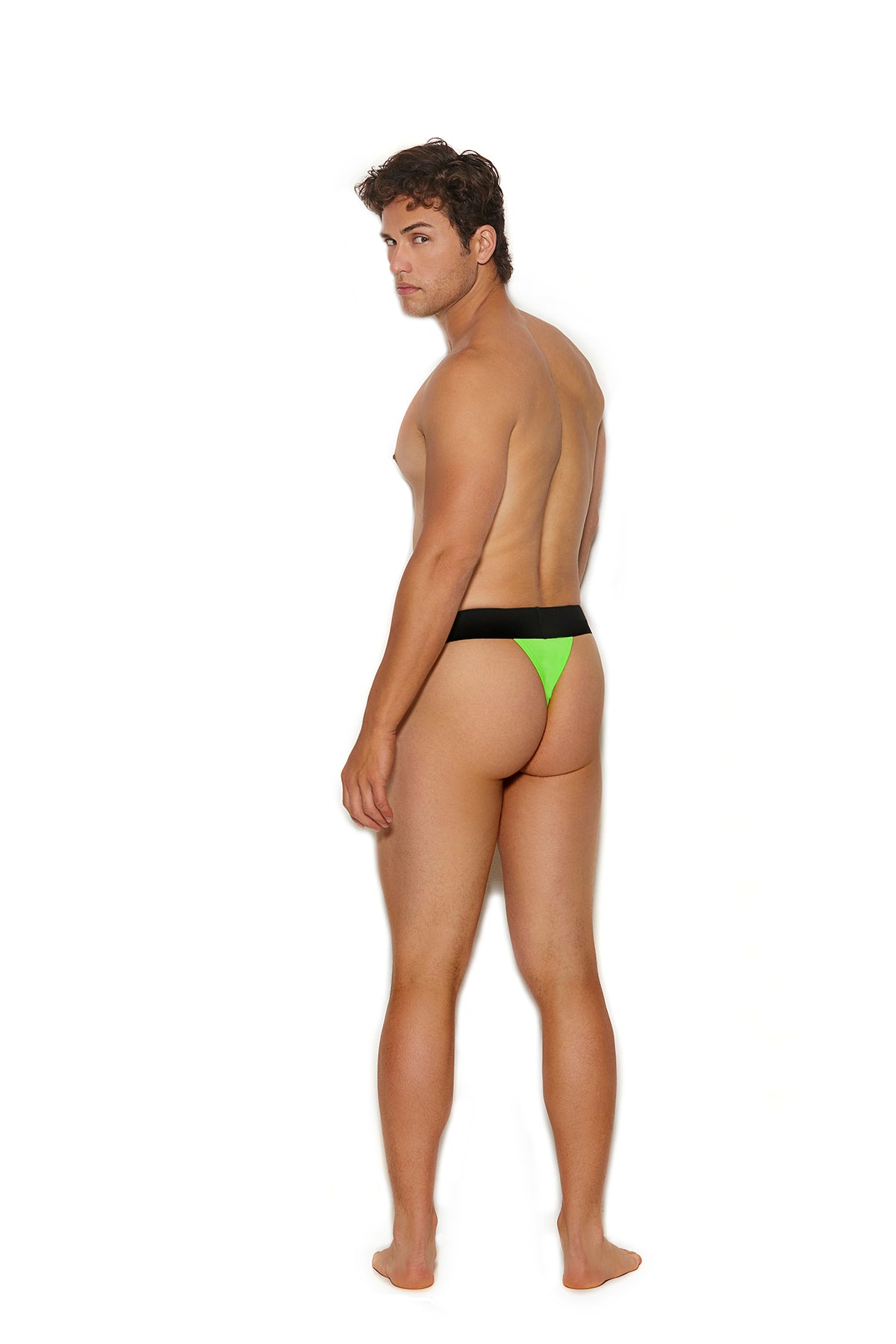 Elegant Moments Men's Thong With Elastic Band