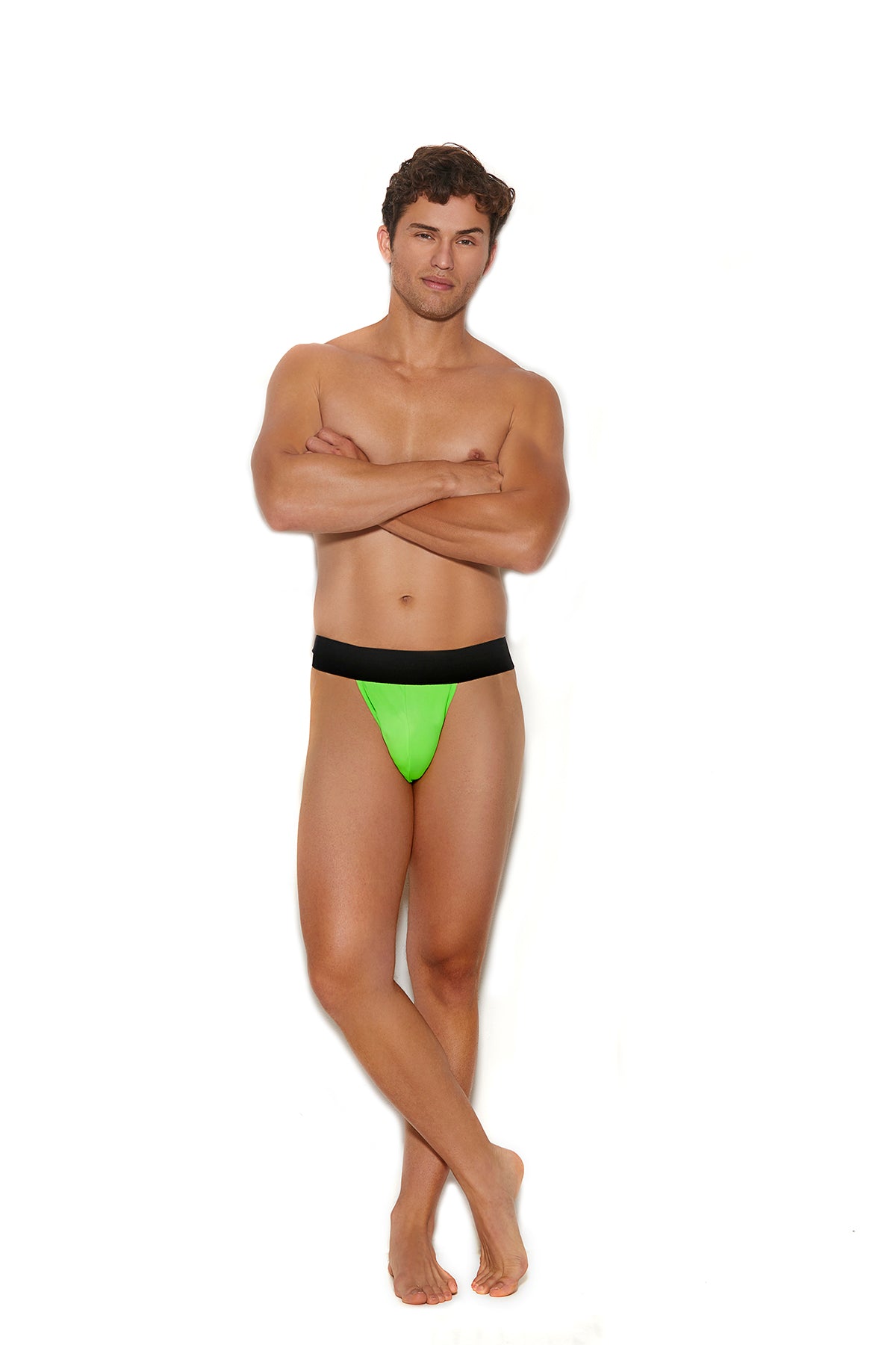 Elegant Moments Men's Thong With Elastic Band